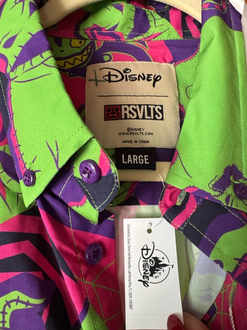 RSVLTS Disney California Adventure Oogie Boogie Bash size S/ M/XL  *New w/ Tags*